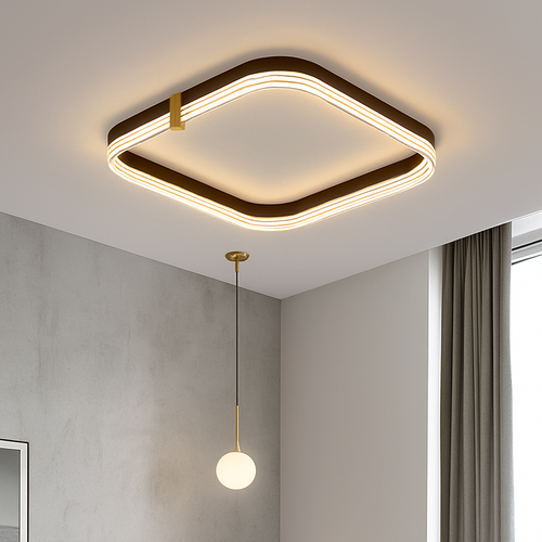 plafonnier led moderne pour décoration d'intérieur élégante - vue 6 sur 21
