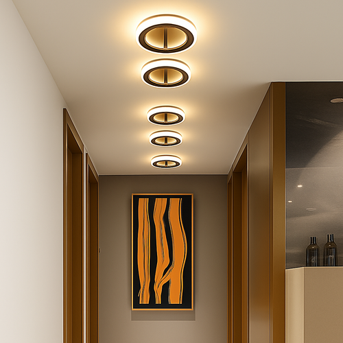 plafonnier led moderne pour décoration intérieure élégante et lumineuse - vue 5 sur 10