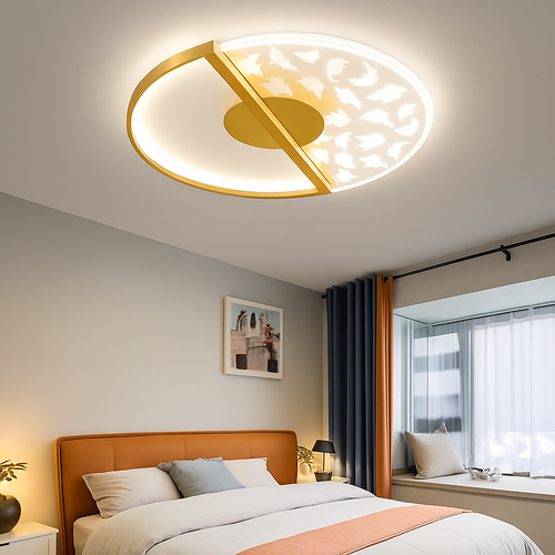plafonnier led moderne pour intérieur décoratif luminaire - vue 2 sur 10