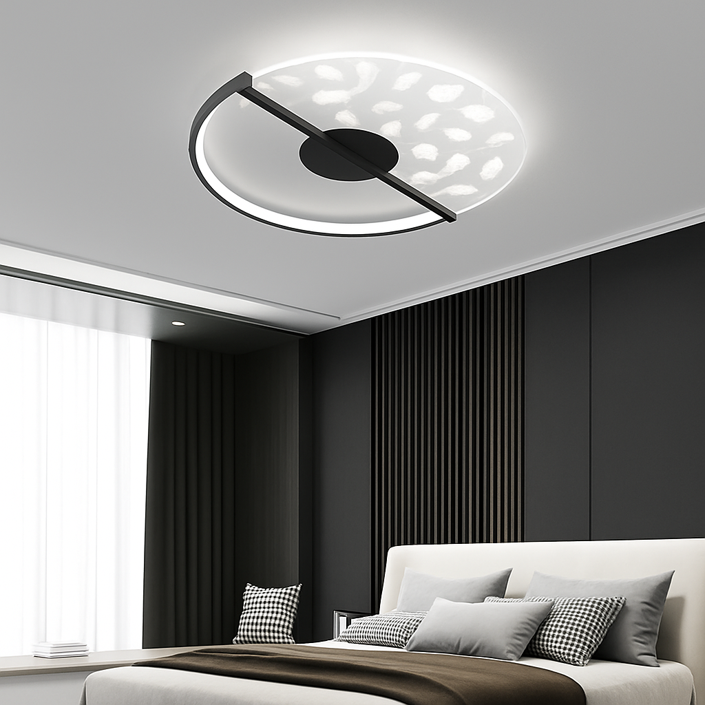plafonnier led moderne pour intérieur décoratif luminaire - vue 3 sur 10