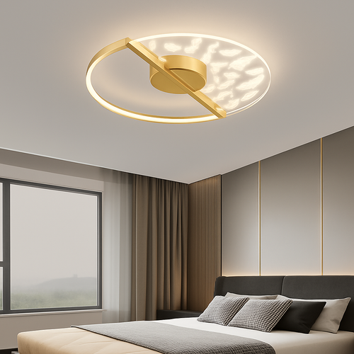 plafonnier led moderne pour intérieur décoratif luminaire - vue 5 sur 10