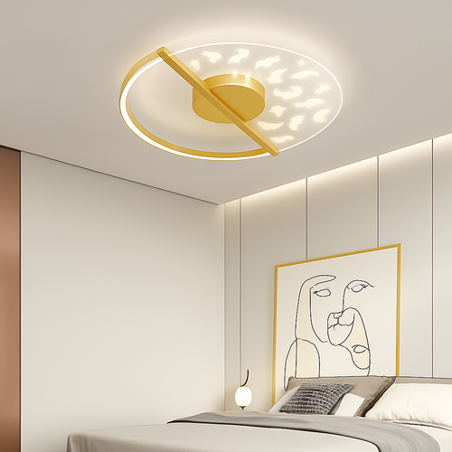 plafonnier led moderne pour intérieur décoratif luminaire - vue 6 sur 10