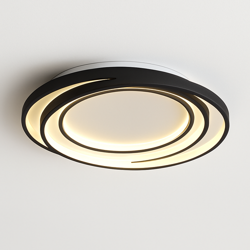 Plafonnier LED moderne pour salon salle à manger chambre Hall Ultra mince Lustre intérieur décoration de la maison luminaire Lustre - vue 2 sur 22