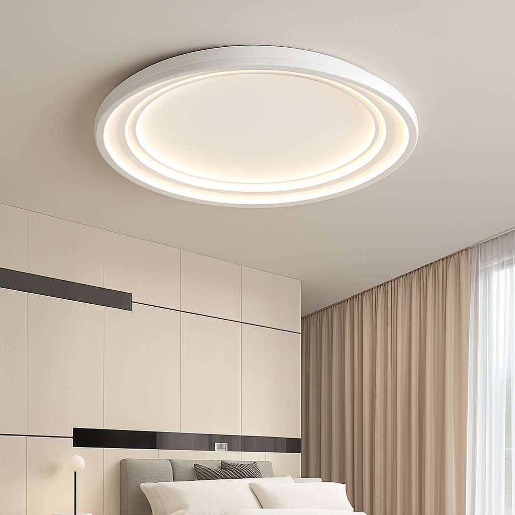Plafonnier LED moderne pour salon salle à manger chambre Hall Ultra mince Lustre intérieur décoration de la maison luminaire Lustre - vue 3 sur 22