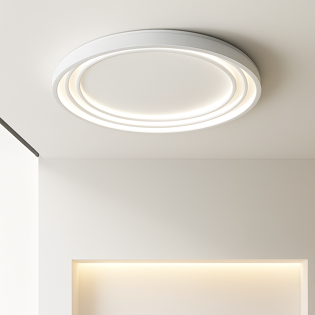 Plafonnier LED moderne pour salon salle à manger chambre Hall Ultra mince Lustre intérieur décoration de la maison luminaire Lustre - vue 4 sur 22