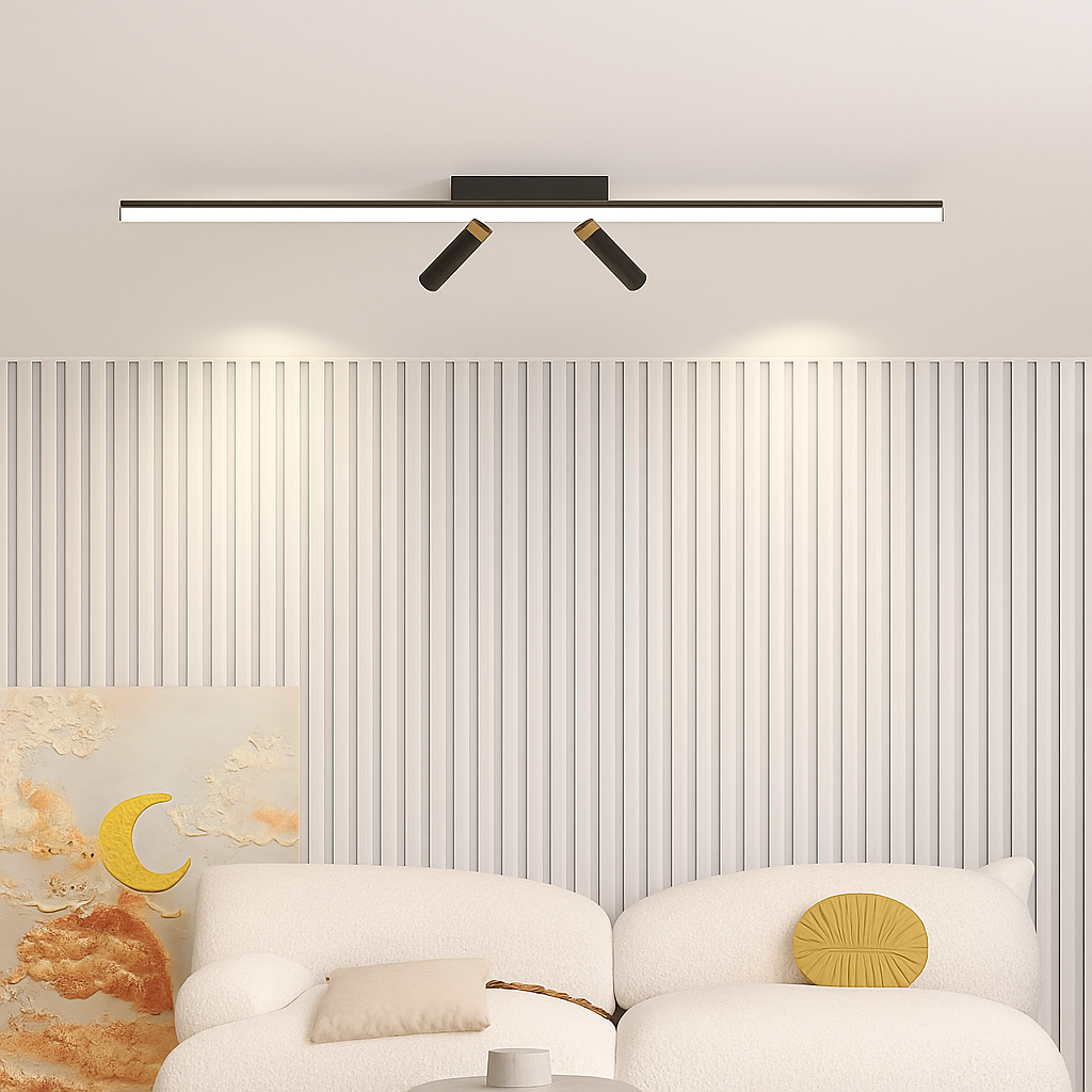 plafonnier à led moderne pour toutes les pièces de la maison - vue 4 sur 10