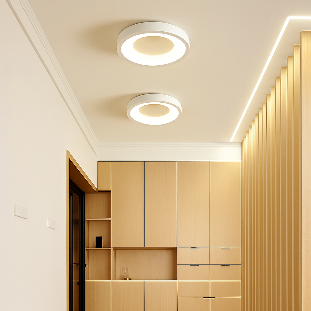 plafonnier led nordique pour décoration intérieure élégante - vue 3 sur 28
