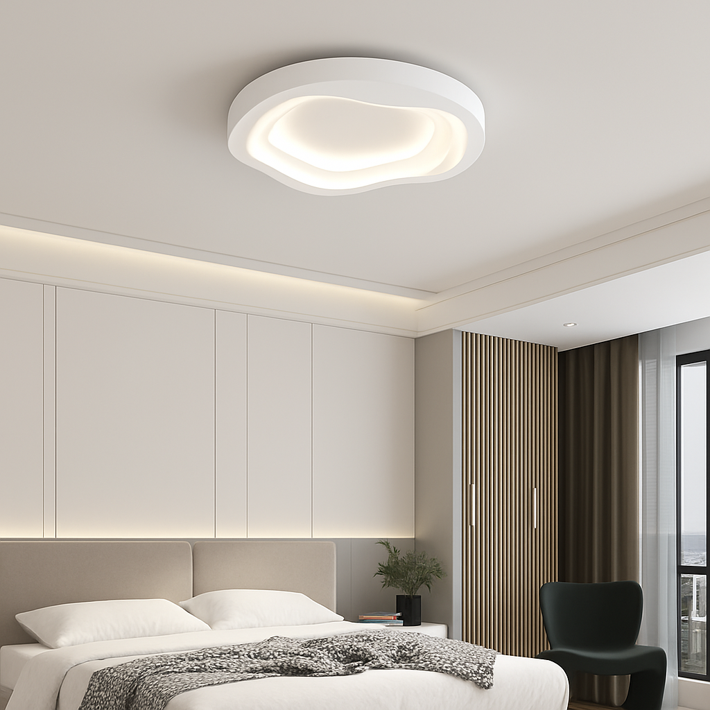 plafonnier led nordique pour décoration intérieure élégante - vue 5 sur 14