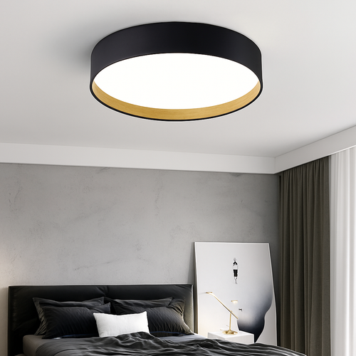 plafonnier led rond design italien pour intérieur moderne - vue 2 sur 12