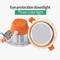 plafonnier led rond encastré pour éclairage intérieur varié