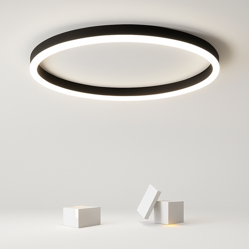 plafonnier led rond moderne pour éclairage varié - vue 2 sur 24