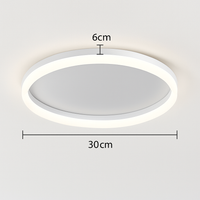 plafonnier led rond moderne pour éclairage varié
