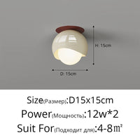plafonnier led style français créatif et personnalisé