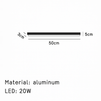 plafonnier led suspendu design minimaliste