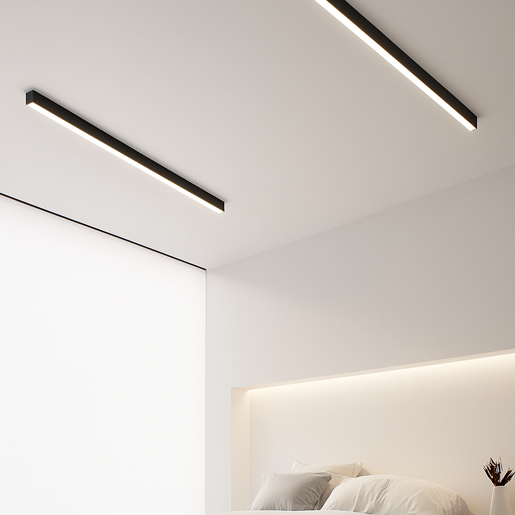plafonnier led suspendu design minimaliste - vue 5 sur 15