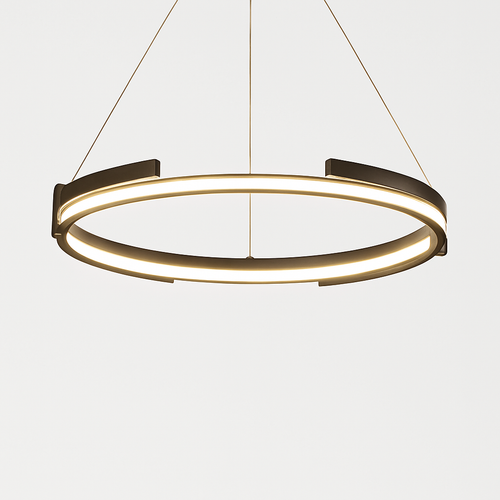 plafonnier led suspendu design moderne luminaire décoratif intérieur - vue 3 sur 10