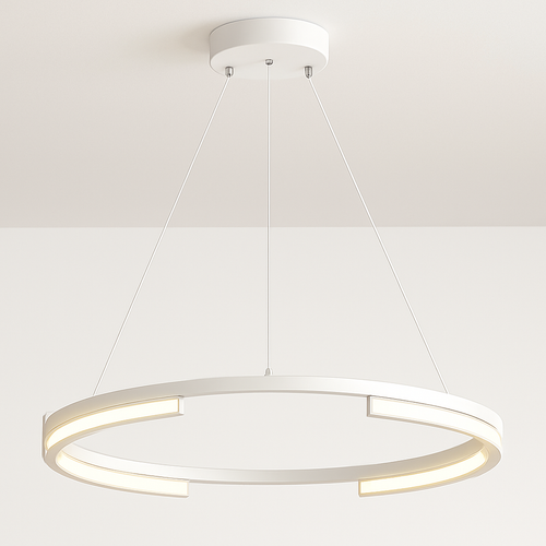 plafonnier led suspendu design moderne luminaire décoratif intérieur - vue 5 sur 10