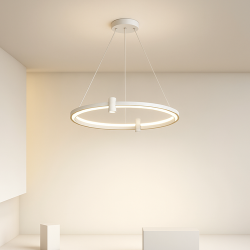 plafonnier led suspendu design moderne luminaire décoratif intérieur - vue 6 sur 10