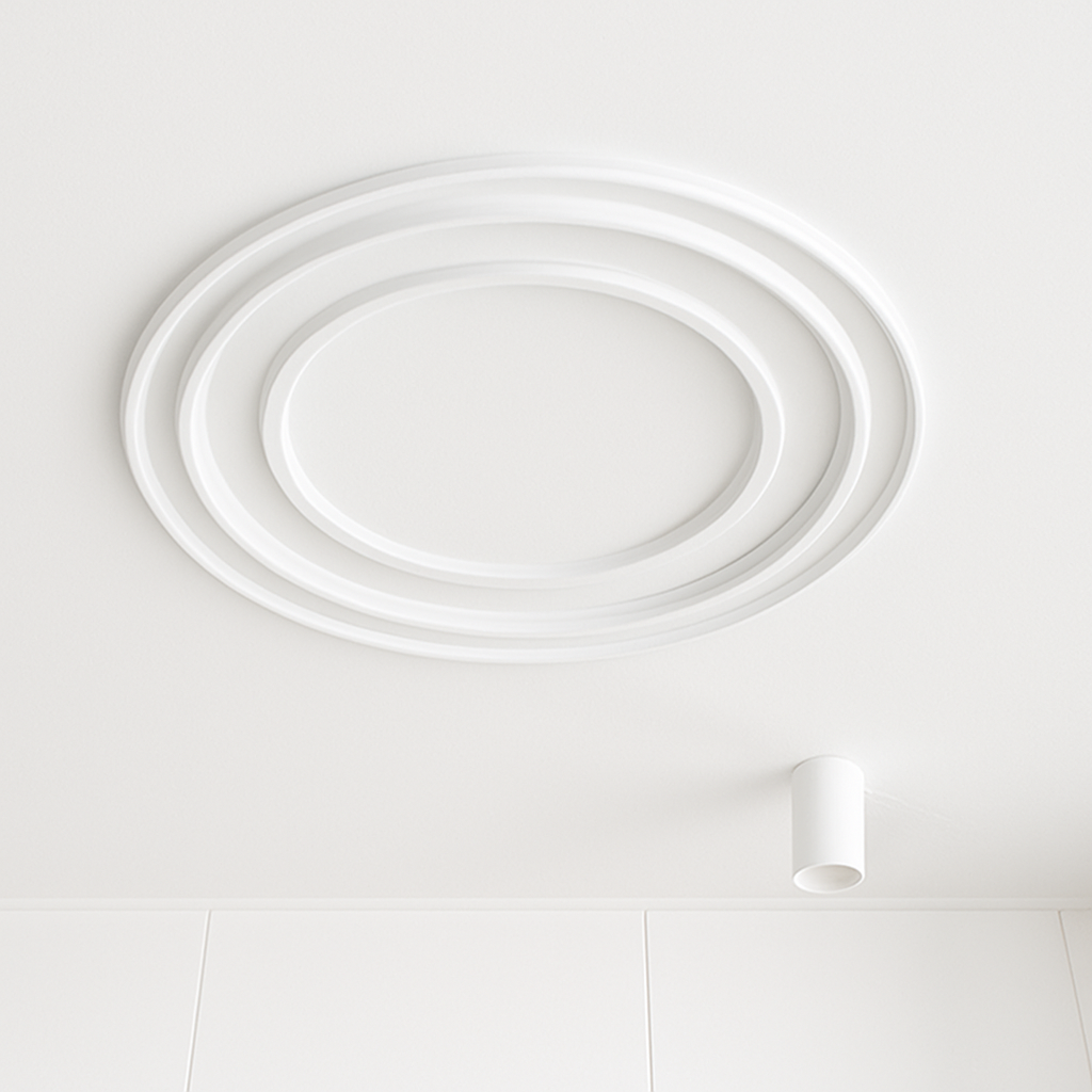 plafonnier led ultra fin design moderne nouvelle collection - vue 6 sur 8