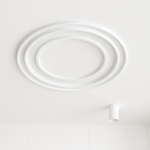 plafonnier led ultra fin design moderne nouvelle collection - vue 7 sur 8