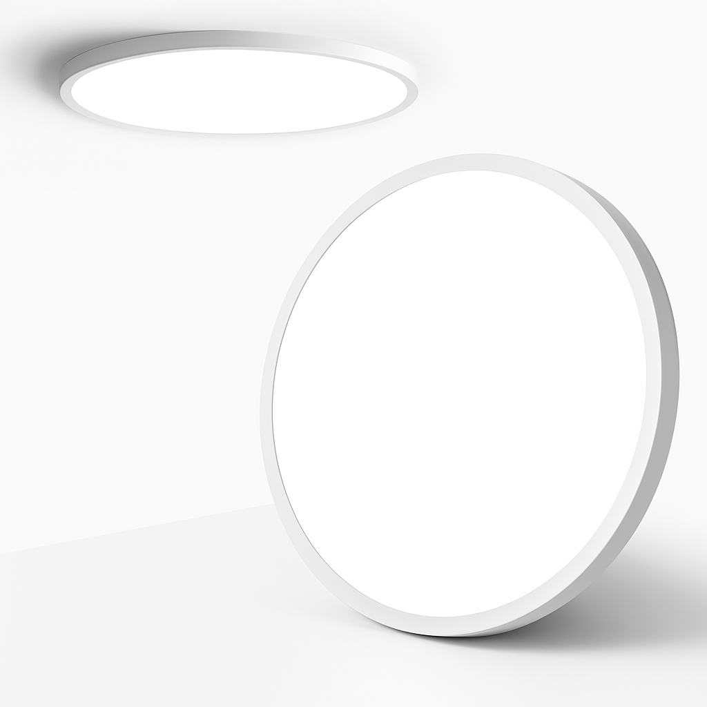 plafonnier led ultra mince rond carré pour lumières - vue 5 sur 27