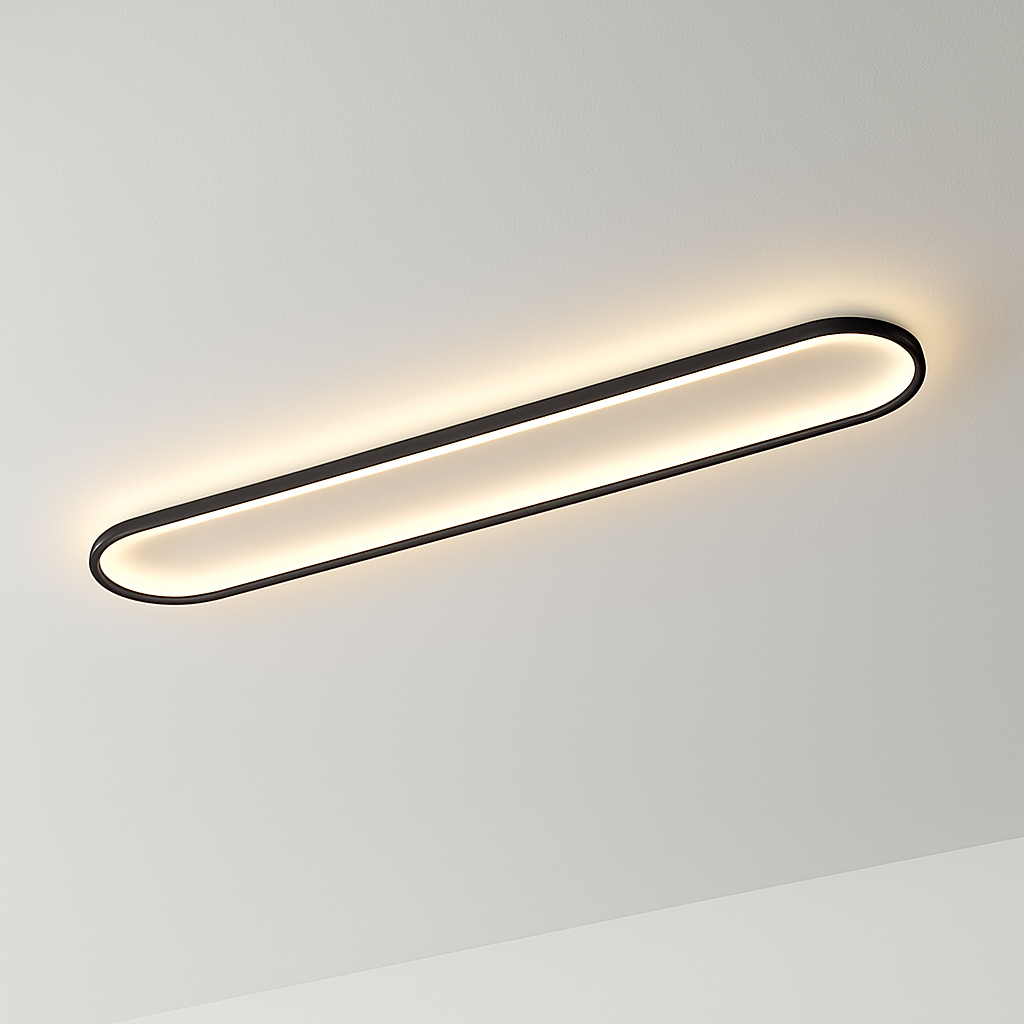 plafonnier minimaliste ultra fin pour intérieur et extérieur - vue 11 sur 24