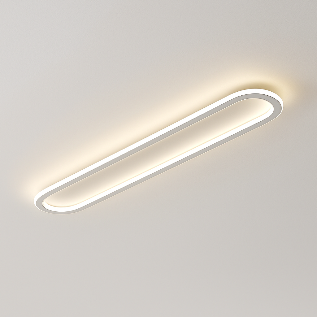 plafonnier minimaliste ultra fin pour intérieur et extérieur - vue 24 sur 24
