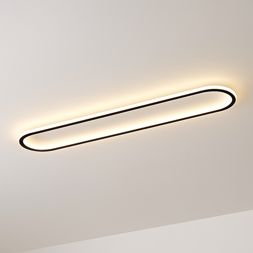 plafonnier minimaliste ultra fin pour intérieur et extérieur - vue 8 sur 24