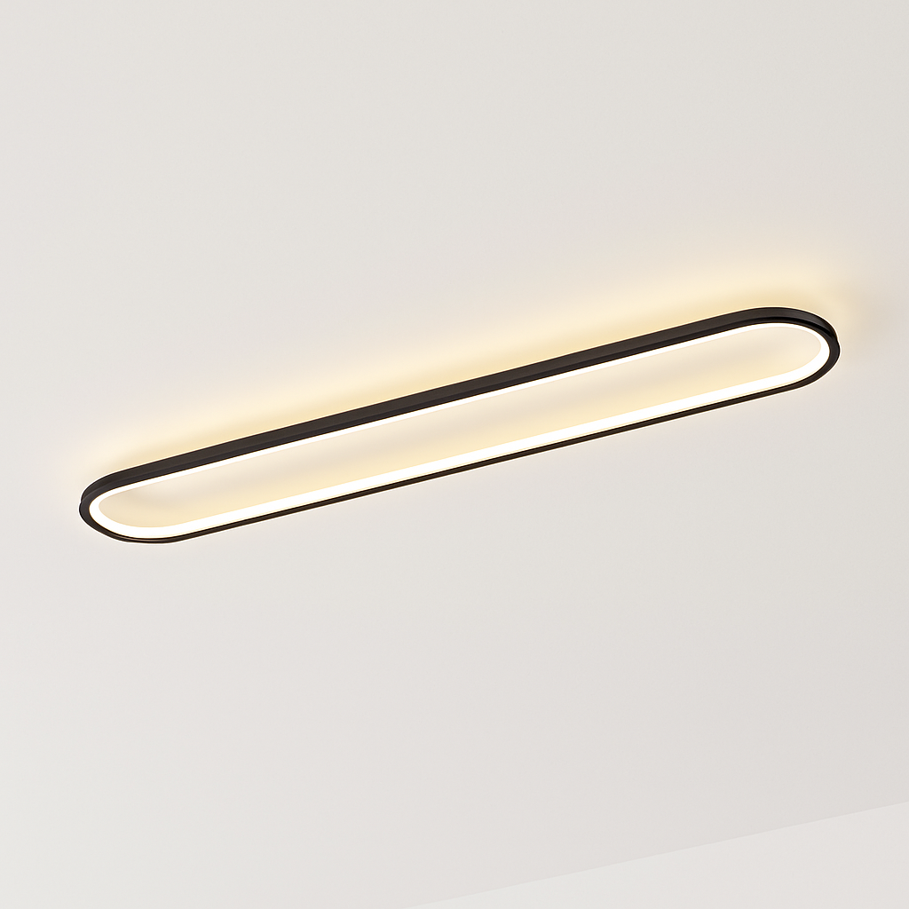 plafonnier minimaliste ultra fin pour intérieur et extérieur - vue 8 sur 24