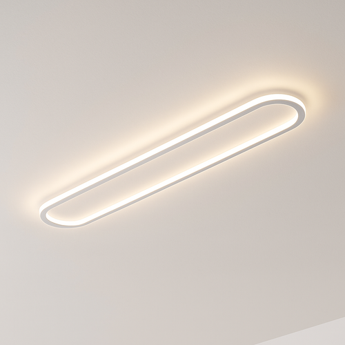 plafonnier minimaliste ultra fin pour intérieur et extérieur - vue 10 sur 24