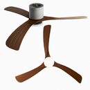 plafonnier moderne avec ventilateur télécommandé et lumière intégrée
