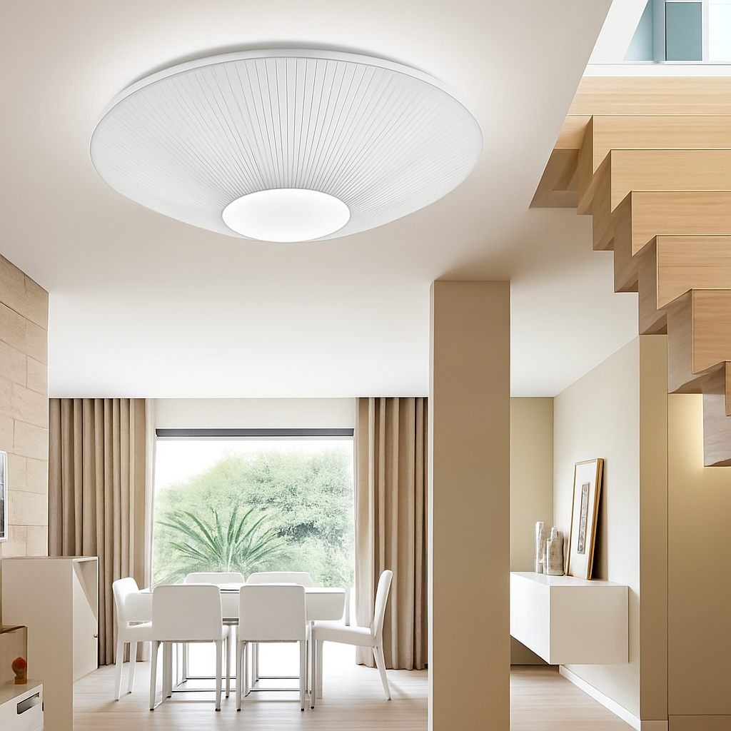 plafonnier moderne en tissu design créatif pour intérieur élégant - vue 4 sur 10