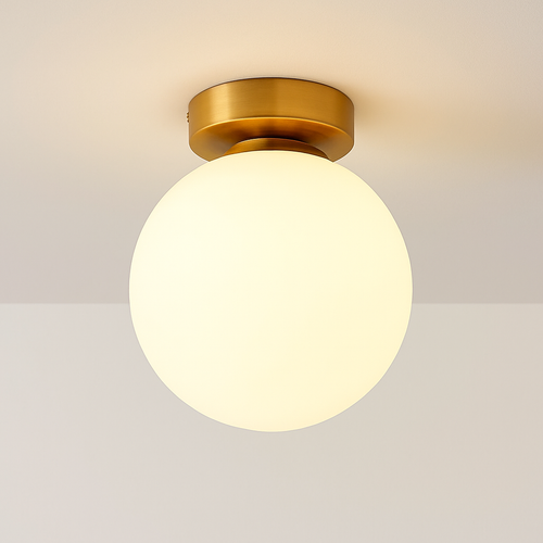 plafonnier moderne en verre pour un éclairage élégant - vue 2 sur 8