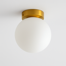 plafonnier moderne en verre pour un éclairage élégant