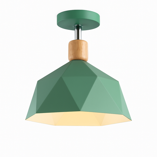 Plafonnier moderne LED avec abat-jour en métal Garino - vue 7 sur 8
