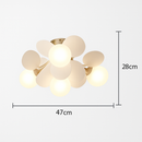 Plafonnier moderne LED coloré pour chambre d'enfant Estel