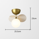 Plafonnier moderne LED coloré pour chambre d'enfant Estel