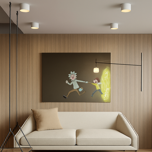 plafonnier moderne led cylindre spot minimalisme intérieur décor maison éclairage - vue 6 sur 12