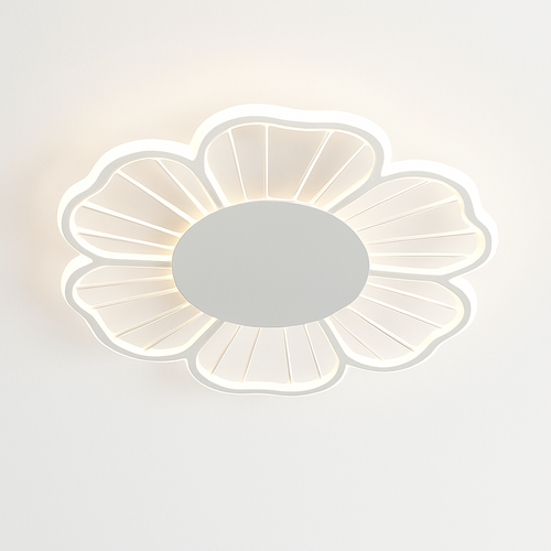 Plafonnier moderne LED en forme de fleur Majesty - vue 6 sur 9