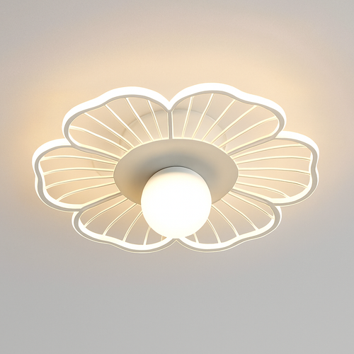 Plafonnier moderne LED en forme de fleur Majesty - vue 9 sur 9
