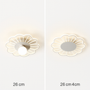 Plafonnier moderne LED en forme de fleur Majesty
