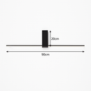 Plafonnier moderne LED minimaliste barre lumineuse Mahil