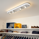 Plafonnier moderne LED ovale avec angle rotatif Charly
