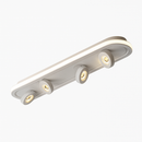 Plafonnier moderne LED ovale avec angle rotatif Charly