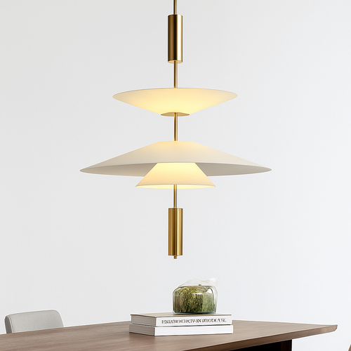 plafonnier moderne à leds design pour décoration intérieure - vue 2 sur 13
