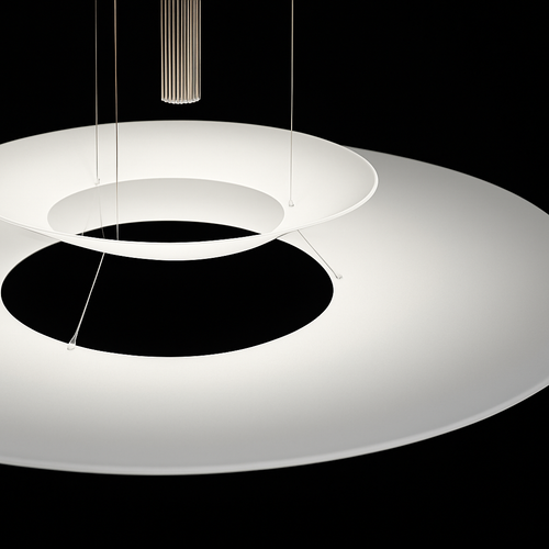 plafonnier moderne à leds design pour décoration intérieure - vue 7 sur 13