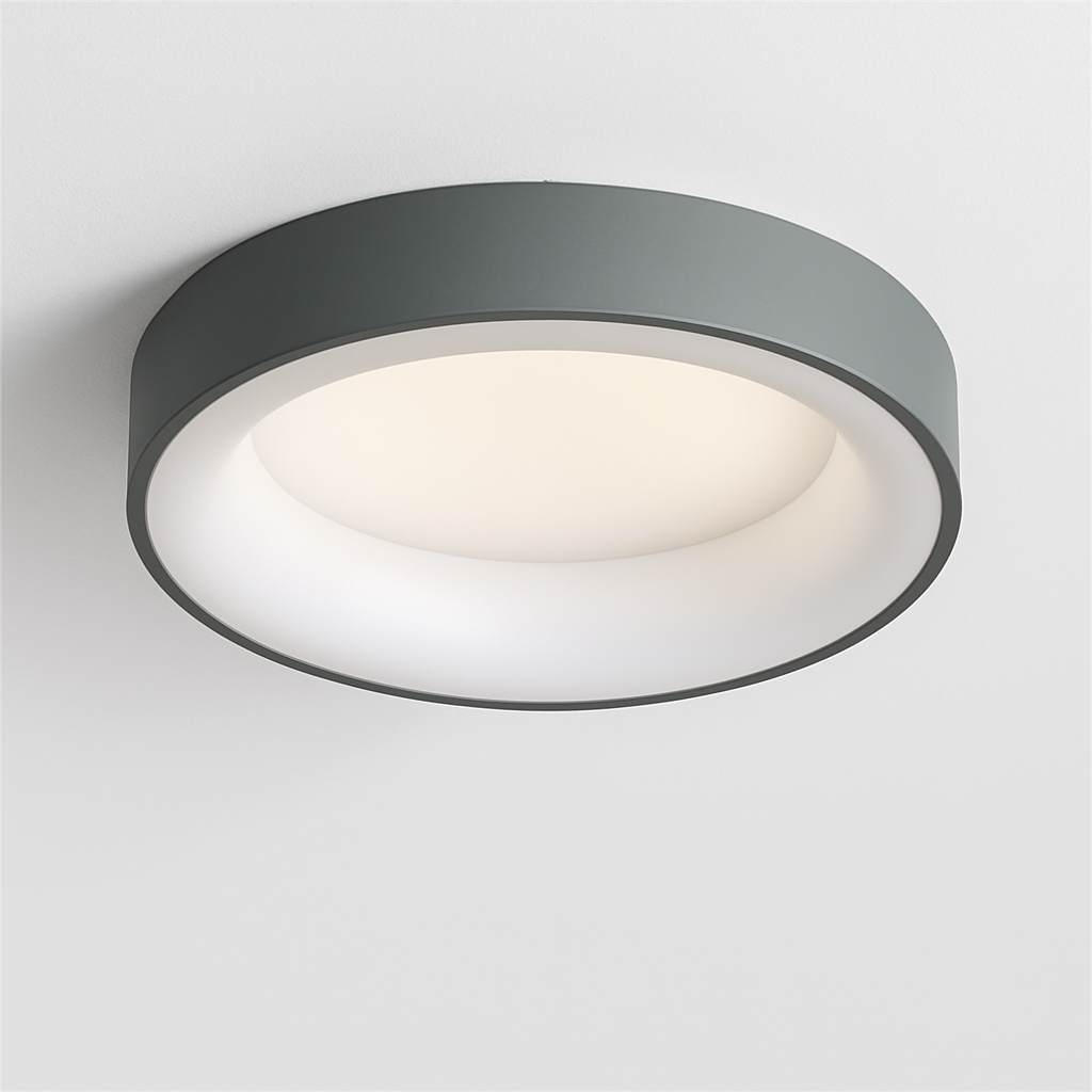 plafonnier moderne à leds minimaliste avec télécommande - vue 5 sur 9