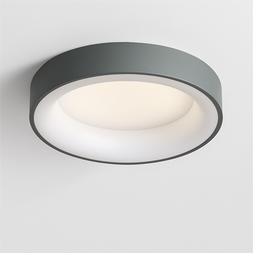 plafonnier moderne à leds minimaliste avec télécommande - vue 6 sur 9