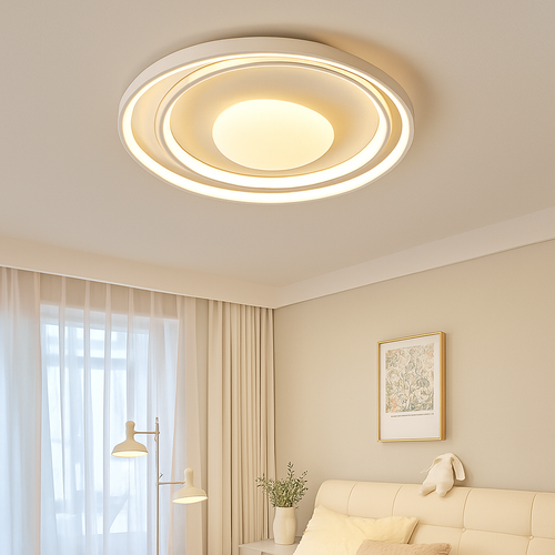 plafonnier moderne à leds pour décoration intérieure - vue 3 sur 12