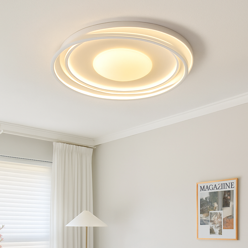 plafonnier moderne à leds pour décoration intérieure - vue 6 sur 12